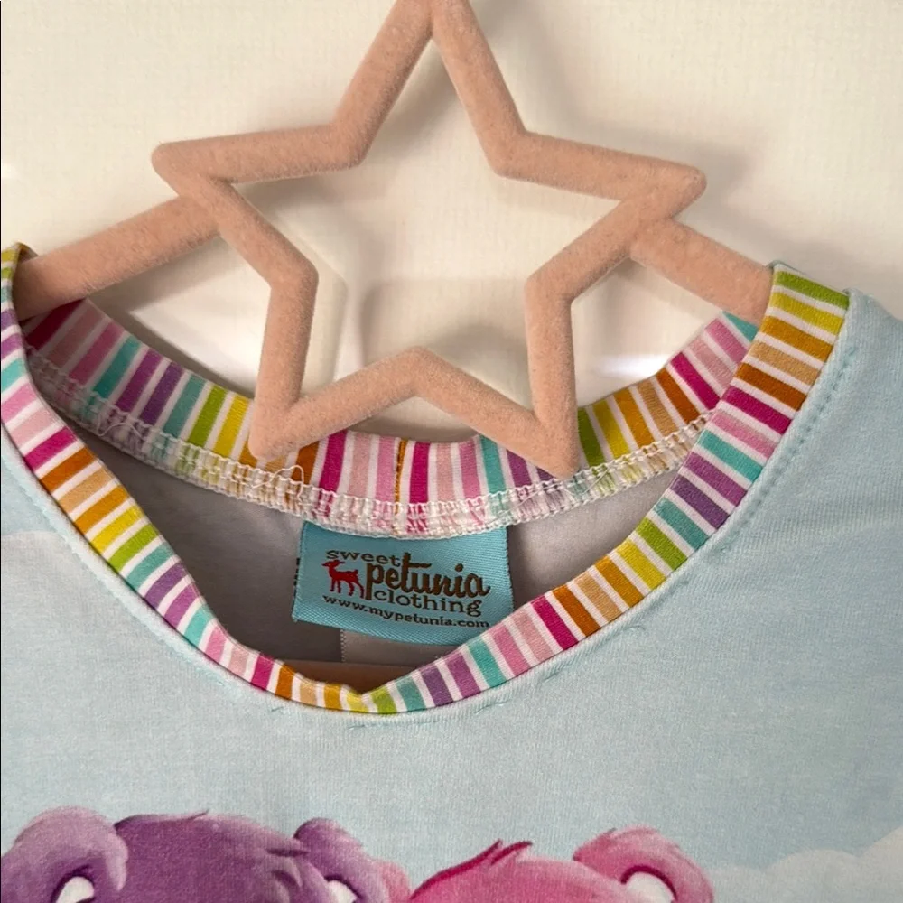 Care Bears Rainbow and Cloud Short Sleeve Tee - Picture 4 of 6